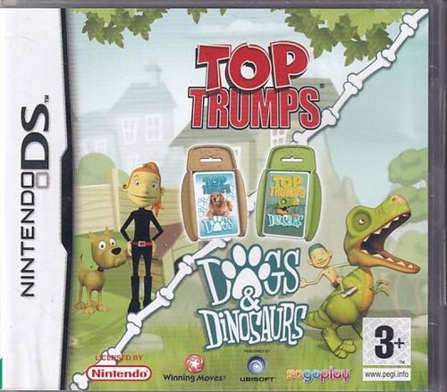 Top Trumps Dogs & Dinosaurs - Nintendo DS (B Grade) (Genbrug)